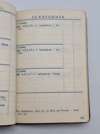 Original D.N.S.A.P. kalender 1943 komplet,