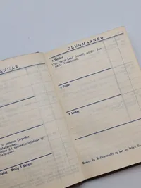 Original D.N.S.A.P. kalender 1943 komplet,