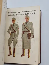 Original D.N.S.A.P. kalender 1943 komplet,