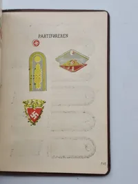 Original D.N.S.A.P. kalender 1943 komplet,