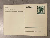 Originalt tysk ww2 postkort
