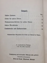 Original sangbog fra Danmark