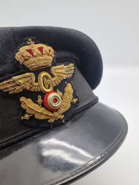 Original Dansk jernbane kasket