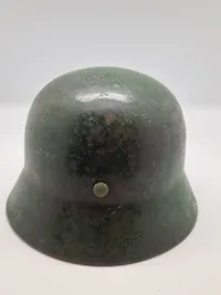 Tysk WW2 hjelm skal orignal resten restaureret