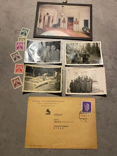 Lot diverse tysk ww2 - originalt