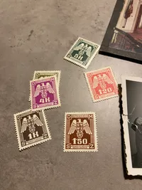 Lot diverse tysk ww2 - originalt
