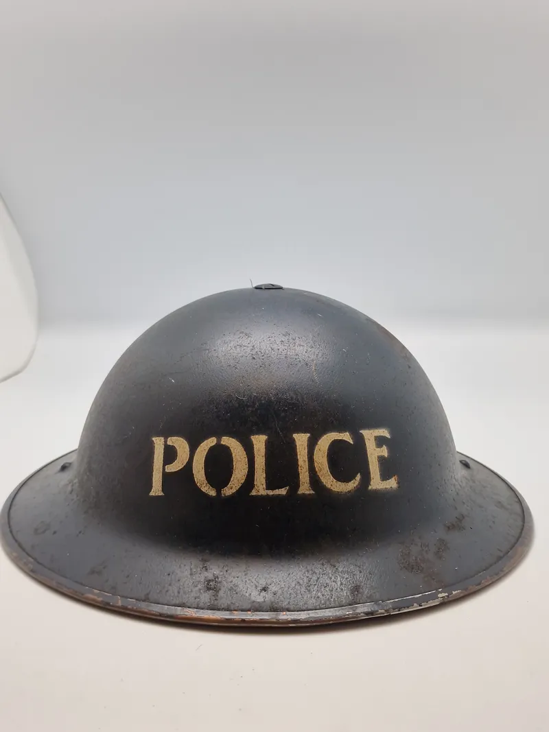 Original Engelsk WW2 hjelm