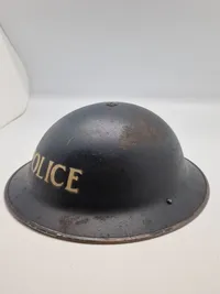 Original Engelsk WW2 hjelm