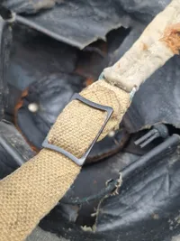 Original Engelsk WW2 hjelm