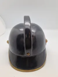 Original Dansk politihjelm med egeløv