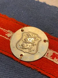 Originalt MI stemplet armbind fra modstandsbevægelsen - Loftfund