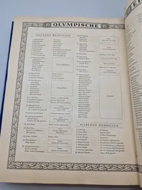 Originale Olympiade bøger 1936 Berlin