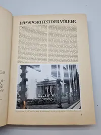 Originale Olympiade bøger 1936 Berlin