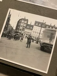 Sjældent ww2 album med privatfotos af Montgomery og mange andre fotos fra befrielsen 1945