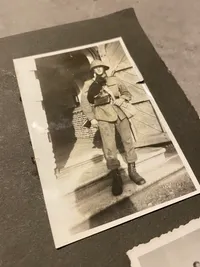 Sjældent ww2 album med privatfotos af Montgomery og mange andre fotos fra befrielsen 1945