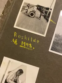 Sjældent ww2 album med privatfotos af Montgomery og mange andre fotos fra befrielsen 1945