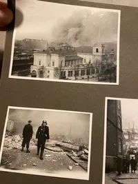 Sjældent ww2 album med privatfotos af Montgomery og mange andre fotos fra befrielsen 1945