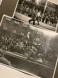 Sjældent ww2 album med privatfotos af Montgomery og mange andre fotos fra befrielsen 1945