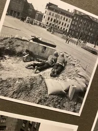 Sjældent ww2 album med privatfotos af Montgomery og mange andre fotos fra befrielsen 1945