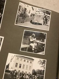 Sjældent ww2 album med privatfotos af Montgomery og mange andre fotos fra befrielsen 1945