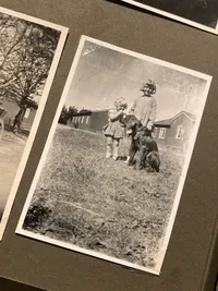Sjældent ww2 album med privatfotos af Montgomery og mange andre fotos fra befrielsen 1945