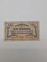 Færørene 1940 1 kr