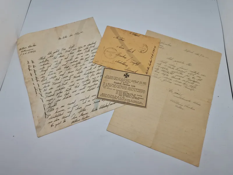 Original lot fra falden SS frivillig fra Tinglev