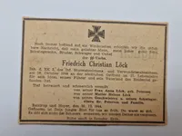 Original lot fra falden SS frivillig fra Tinglev
