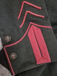 Original Dansk koporal Akademisk skyttekorps
