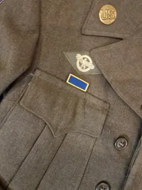 Original Amerikansk flyver sergent 15 air force 1944 dateret