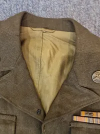 Original Amerikansk flyver sergent 15 air force 1944 dateret