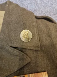 Original Amerikansk flyver sergent 15 air force 1944 dateret