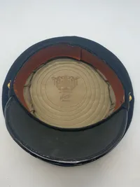 Original kasket fra søværnet (Orlogskaptajn)