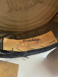 Original kasket fra søværnet (Orlogskaptajn)
