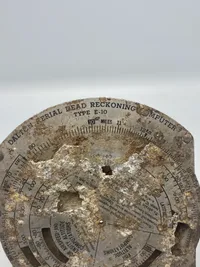 Sjælden original Dalton Areal Dead Reckoning computer fra ww2. Stammer fra nedstyrtet amerikansk bomber på Lolland