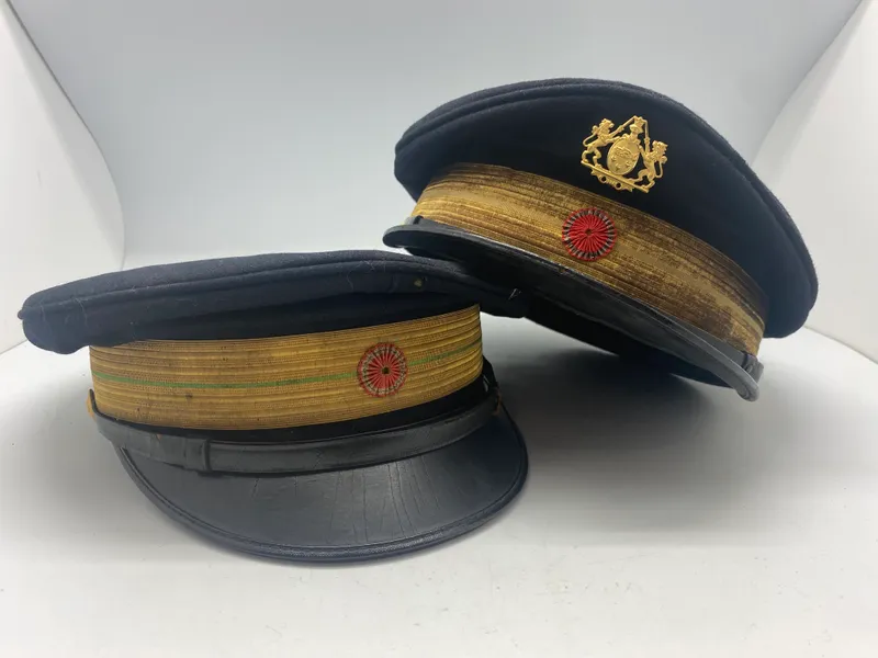 Originale danske politi kasketter fra ww2