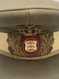 Original dansk model 1947 kasket med historie