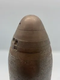 Original dansk kardæskgranat - stemplet Hærens Laburatorium 1916