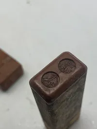 Originale tyske bakelit beholdere til antigaspudder - ww2