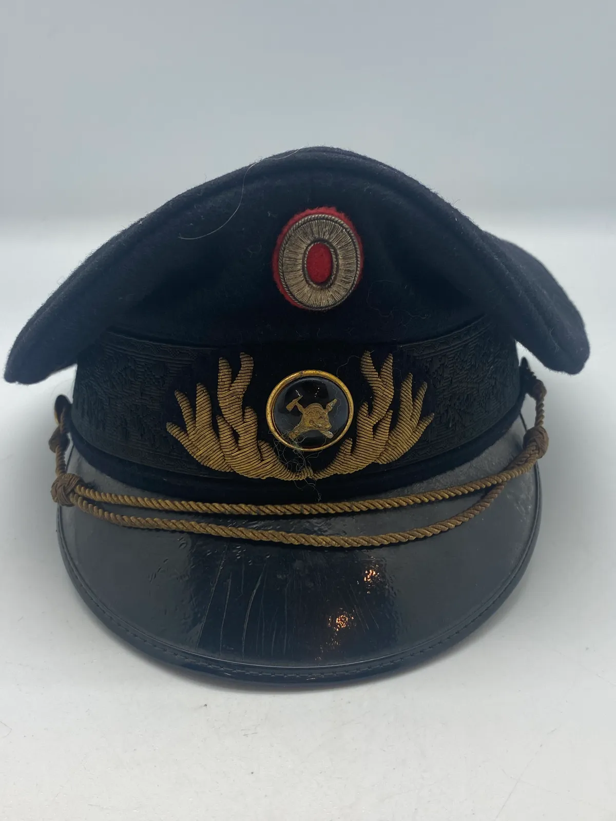 Original dansk brandinspektør kasket