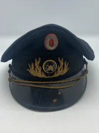 Original dansk brandinspektør kasket