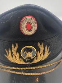 Original dansk brandinspektør kasket
