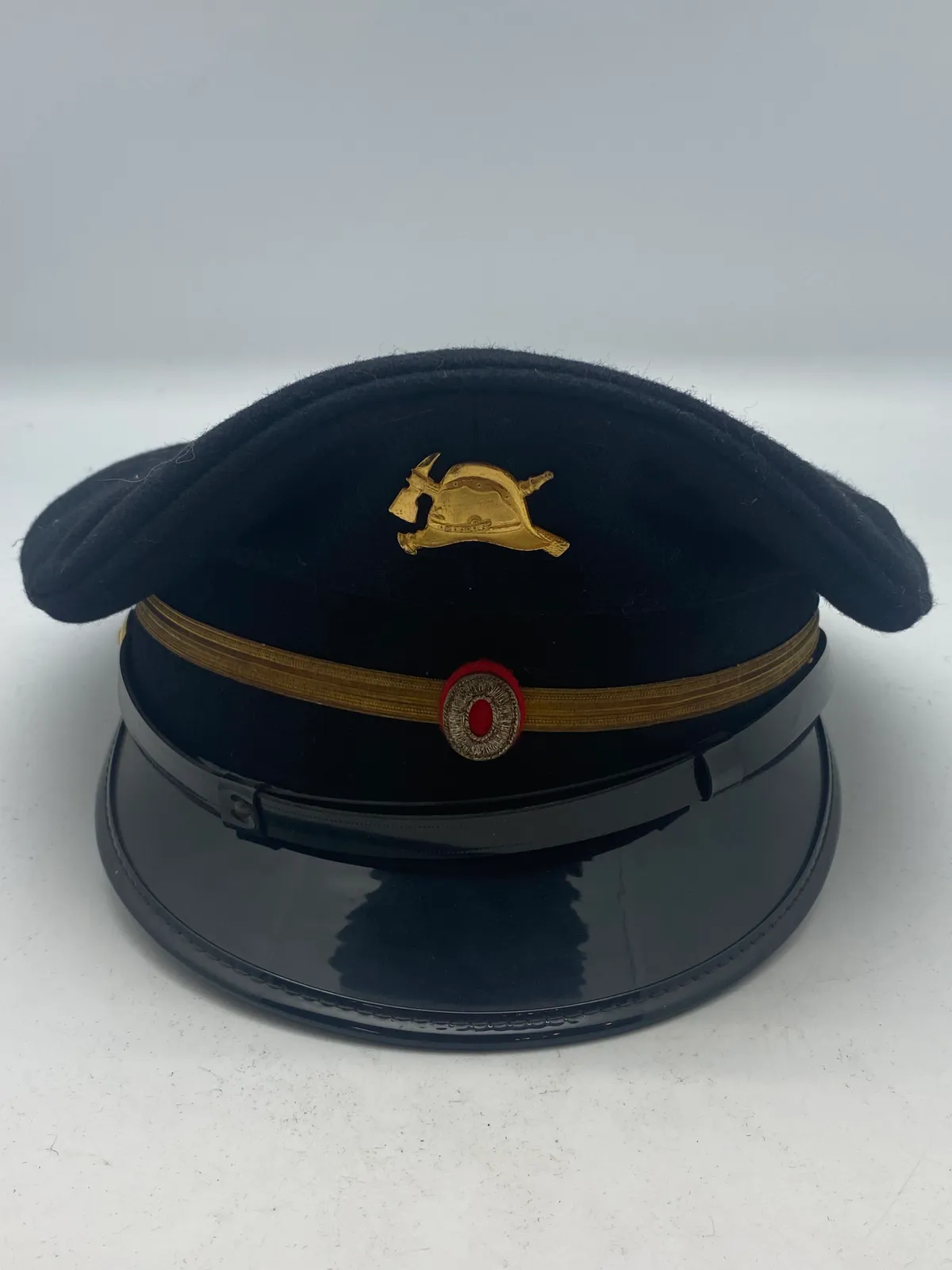 Original dansk kasket for kommunal brandmand