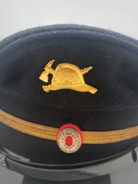 Original dansk kasket for kommunal brandmand