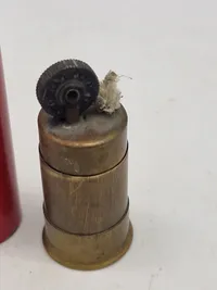 Original reklamelighter i form af jagtpatron
