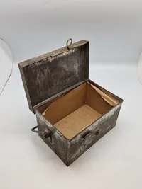 Sjælden Dansk kasse fra 1917 ladningspatroner