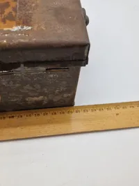 Sjælden Dansk kasse fra 1917 ladningspatroner