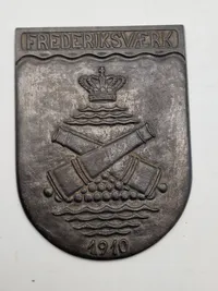 Sjælden Frederiksværk platte