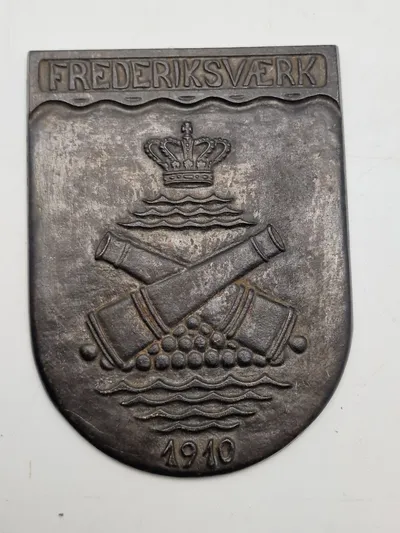 Sjælden Frederiksværk platte