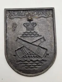 Sjælden Frederiksværk platte